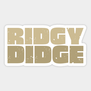 Ridgy Didge Sticker